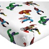 image:imageJay Franco Kids Sheet Cartoon Set with Fitted Flat Sheets amp Pillow Cover  UltraSoft Bedding with Pillowcase for Room Decor Blue  PlayStation 3 Piece TwinWhite  Avengers