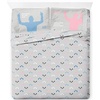 image:imageJay Franco Kids Sheet Cartoon Set with Fitted Flat Sheets amp Pillow Cover  UltraSoft Bedding with Pillowcase for Room Decor Blue  PlayStation 3 Piece TwinGrey  Messi