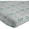 image:imageJay Franco Kids Sheet Cartoon Set with Fitted Flat Sheets amp Pillow Cover  UltraSoft Bedding with Pillowcase for Room Decor Blue  PlayStation 4 Piece QueenWhite  Xbox