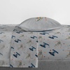 image:imageJay Franco Kids Sheet Cartoon Set with Fitted Flat Sheets amp Pillow Cover  UltraSoft Bedding with Pillowcase for Room Decor Blue  PlayStation 4 Piece QueenGray  Lego