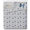 image:imageJay Franco Kids Sheet Cartoon Set with Fitted Flat Sheets amp Pillow Cover  UltraSoft Bedding with Pillowcase for Room Decor Blue  PlayStation 4 Piece QueenGray  Lego