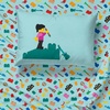 image:imageJay Franco Kids Sheet Cartoon Set with Fitted Flat Sheets amp Pillow Cover  UltraSoft Bedding with Pillowcase for Room Decor Blue  PlayStation 4 Piece QueenTeal  Lego