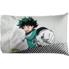 image:imageJay Franco Kids Sheet Cartoon Set with Fitted Flat Sheets amp Pillow Cover  UltraSoft Bedding with Pillowcase for Room Decor Blue  PlayStation 4 Piece QueenWhite  My Hero Academia