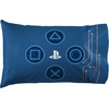 image:imageJay Franco Kids Sheet Cartoon Set with Fitted Flat Sheets amp Pillow Cover  UltraSoft Bedding with Pillowcase for Room Decor Blue  PlayStation 4 Piece QueenBlue  Playstation