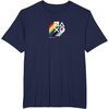 image:imagePlayStation Pride LGBTQIA Collection Stacked Chest Logo TShirtNavy Blue