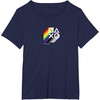 image:imagePlayStation Pride LGBTQIA Collection Stacked Chest Logo TShirtNavy Blue