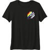 image:imagePlayStation Pride LGBTQIA Collection Stacked Pocket Logo Premium Triblend TShirtBlack