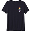 image:imagePlayStation Pride LGBTQIA Collection Vertical Pocket Logo Premium Triblend TShirtNavy Blue