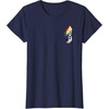 image:imagePlayStation Pride LGBTQIA Collection Vertical Pocket Logo TShirtNavy Blue