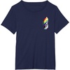 image:imagePlayStation Pride LGBTQIA Collection Vertical Pocket Logo TShirtNavy Blue