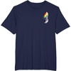 image:imagePlayStation Pride LGBTQIA Collection Vertical Pocket Logo TShirtNavy Blue