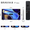image:imageSony 55 Inch BRAVIA 8 OLED 4K HDR Smart Google TV K55XR80  XR Processor with AI Technology Dolby VisionAtmos Exclusive Features for PlayStation5 4K movie credits included77