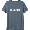 image:imageThe Last of Us Iconic Distressed Big Chest Logo V2 Premium Triblend TShirtSlate Grey