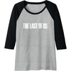 image:imageThe Last of Us Iconic Distressed Big Chest Logo V2 Raglan Baseball TeeBlackAthletic Heather