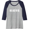 image:imageThe Last of Us Iconic Distressed Big Chest Logo V2 Raglan Baseball TeeNavy BlueAthletic Heather