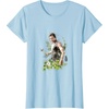 image:imageThe Last of Us Part II Abby Anderson Floral Watercolor Logo TShirtBaby Blue