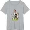 image:imageThe Last of Us Part II Abby Anderson Floral Watercolor Logo TShirtHeather Grey