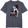 image:imageThe Last of Us Part II Abby Bare Your Fangs Big Chest Poster TShirtHeather Blue
