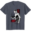 image:imageThe Last of Us Part II Abby Bare Your Fangs Big Chest Poster TShirtHeather Blue