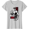 image:imageThe Last of Us Part II Abby Bare Your Fangs Big Chest Poster TShirtSilver Grey