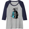 image:imageThe Last of Us Part II Abby Ellie Im The One That You Want Raglan Baseball TeeNavy BlueAthletic Heather