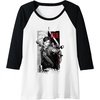 image:imageThe Last of Us Part II Ellie Ready For Fight Chest Poster Raglan Baseball TeeBlackWhite