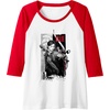 image:imageThe Last of Us Part II Ellie Ready For Fight Chest Poster Raglan Baseball TeeRedWhite