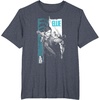 image:imageThe Last of Us Part II Ellie Ready for Fight Big Poster V2 TShirtHeather Blue