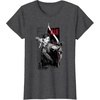 image:imageThe Last of Us Part II Ellie Ready for Fight Chest Poster TShirtDark Heather Grey