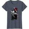 image:imageThe Last of Us Part II Ellie Ready for Fight Chest Poster TShirtHeather Blue