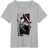 image:imageThe Last of Us Part II Ellie Ready for Fight Chest Poster TShirtHeather Grey