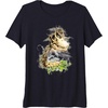 image:imageThe Last of Us Part II Hat On A Dinosaur Watercolor Style Premium Triblend TShirtNavy Blue