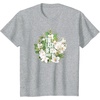 image:imageThe Last of Us Part II Watercolor Floral Big Chest Logo TShirtHeather Grey