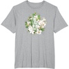 image:imageThe Last of Us Part II Watercolor Floral Big Chest Logo TShirtHeather Grey