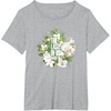 image:imageThe Last of Us Part II Watercolor Floral Big Chest Logo TShirtHeather Grey
