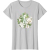 image:imageThe Last of Us Part II Watercolor Floral Big Chest Logo TShirtSilver Grey