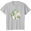 image:imageThe Last of Us Part II Watercolor Floral Big Chest Logo TShirtSilver Grey