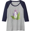 image:imageThe Last of Us Part II Watercolor Lavender Big Chest Logo Raglan Baseball TeeNavy BlueAthletic Heather