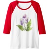 image:imageThe Last of Us Part II Watercolor Lavender Big Chest Logo Raglan Baseball TeeRedWhite