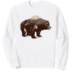 image:imageDays Gone BearShaped Forest Landscape Vintage Logo SweatshirtWhite