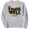 image:imageDays Gone Farewell Oregon Landscape Big Chest Logo SweatshirtHeather Grey