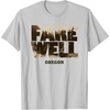 image:imageDays Gone Farewell Oregon Landscape Big Chest Logo TShirtSilver Grey