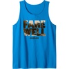 image:imageDays Gone Farewell Oregon Landscape Big Chest Logo Tank TopSapphire Blue
