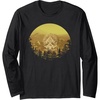 image:imageDays Gone Honor And Glory Landscape Vintage Chest Poster Long Sleeve TShirtBlack