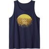 image:imageDays Gone Honor And Glory Landscape Vintage Chest Poster Tank TopNavy Blue