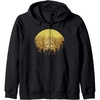 image:imageDays Gone Honor And Glory Landscape Vintage Chest Poster Zip HoodieBlack
