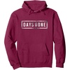 image:imageDays Gone Iconic Distressed Big Chest Logo Pullover HoodieBurgundy