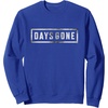image:imageDays Gone Iconic Distressed Big Chest Logo SweatshirtRoyal Blue