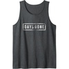 image:imageDays Gone Iconic Distressed Big Chest Logo Tank TopDark Heather Grey