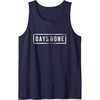 image:imageDays Gone Iconic Distressed Big Chest Logo Tank TopNavy Blue